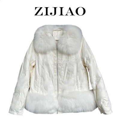 【VAZSLVE/全新奢品】捡漏 1时尚经典大毛领羽绒外套GGHH-0309B