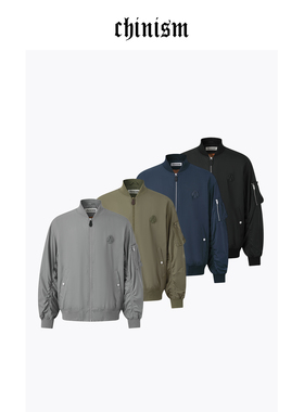 CHINISM丨美式MA1飞行夹克男秋季新款潮牌男士通勤棒球服休闲外套