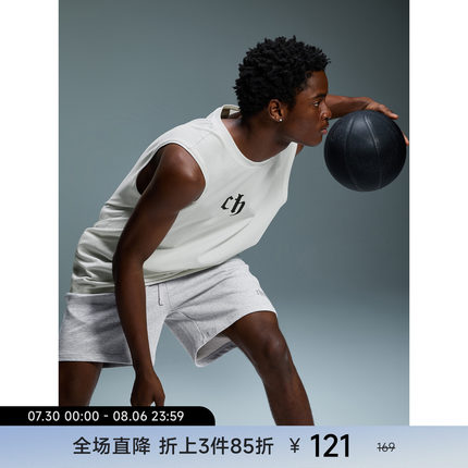 CHINISM赤尘 CH健身背心男夏季美式休闲篮球男生运动坎肩无袖T恤