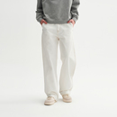 新款 男美式 休闲直筒宽松裤 子复古男士 CHINISM 长裤 白色牛仔裤