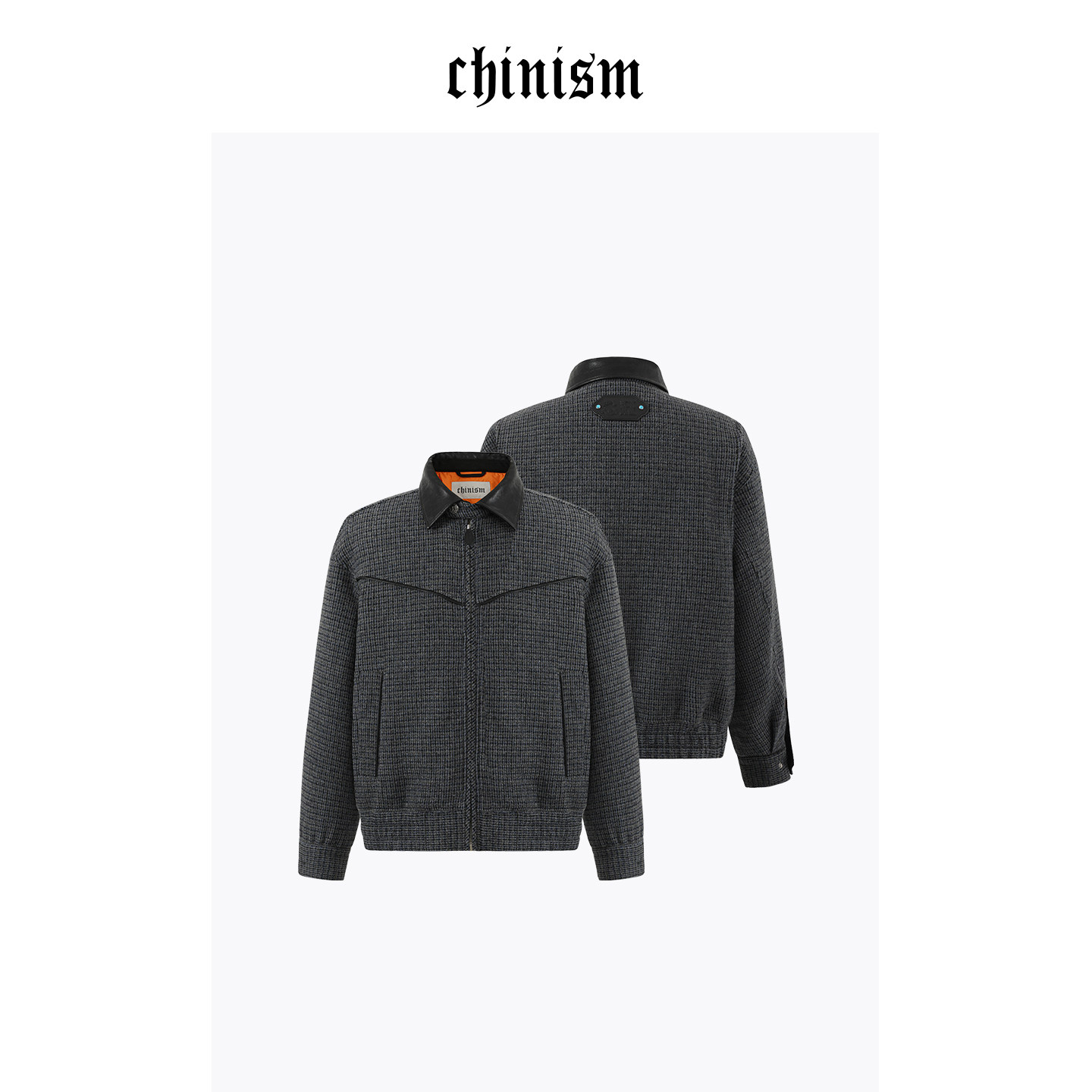 CHINISM丨皮领设计白鸭绒羽绒服男冬季加厚通勤夹克/CXHB42D1016,男装,羽绒服,淘宝优惠券,粉丝福利购,淘宝优惠卷