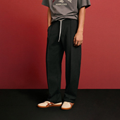 CH黑色垂感直筒西裤 简约宽松男士 男秋季 CHINISM 新款 休闲裤 裤 子