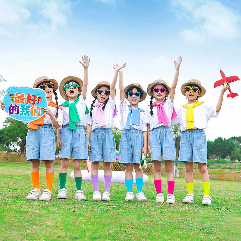 多巴胺啦啦队舞套装毕业季演出服