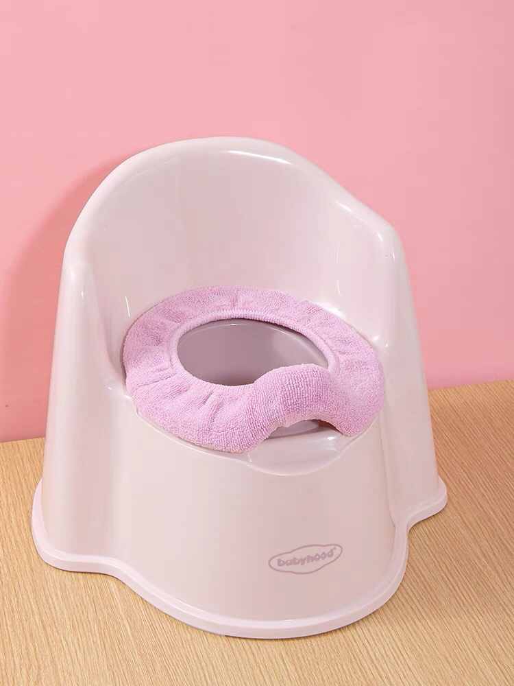 世纪宝贝儿童坐便器专通用加厚绒套垫子家用宝宝小马桶保暖套绒垫