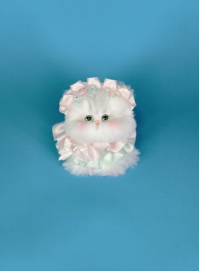 【银渐层】原创设计摆件成品生日礼物玩具汽车挂件包挂