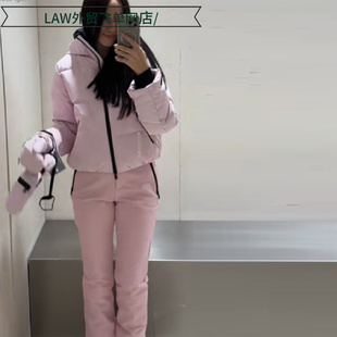 Coat冬季 Sexy Cotton Thermal 纯色简约休闲风连帽拉链短 Casual