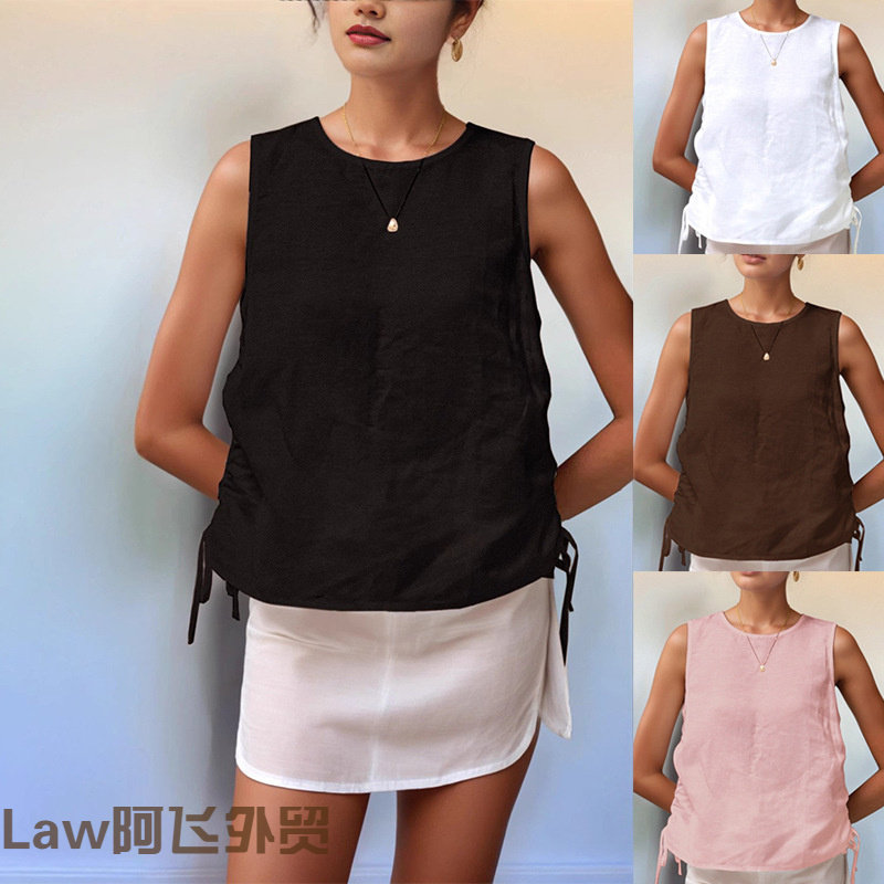 Women'stopsexyslimfitvest春夏
