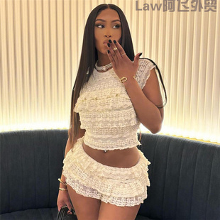 cut slim Sexy jumpsuit时尚 deep fit 甜美辣妹纯色 sleeveless