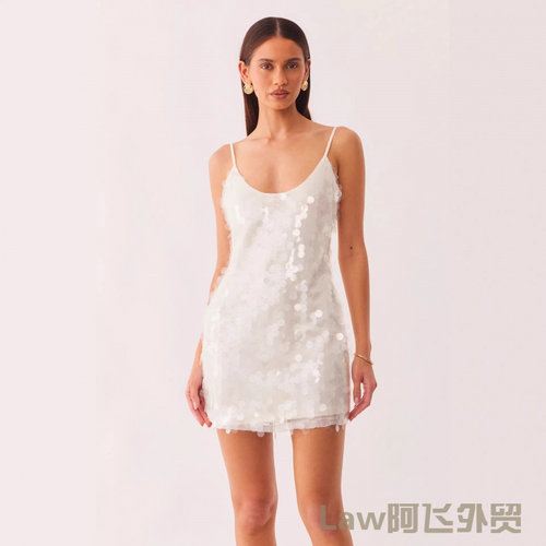 Sexysequinbodyconbacklessdress