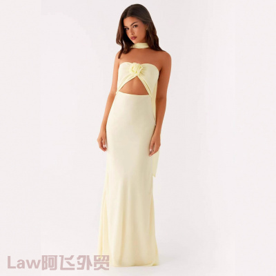 SexyV-neckstraplessbodyconsati