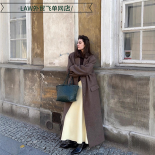 Casual 正肩修身 Thermal Coat纯色百搭长款 大衣外套 Cotton Sexy