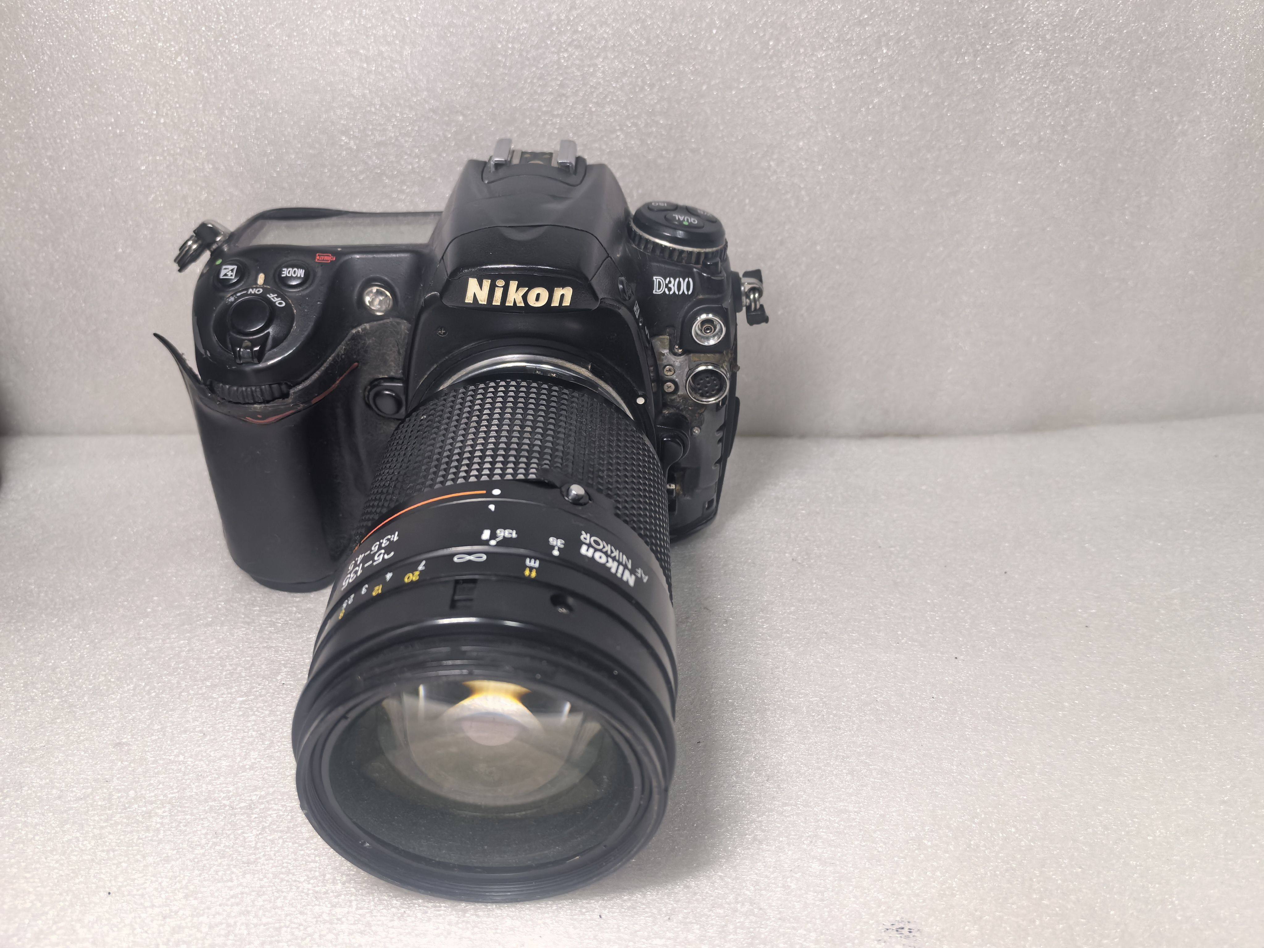 报废相机Nikon尼康D300坏的单反相机带镜头不能用的充数机