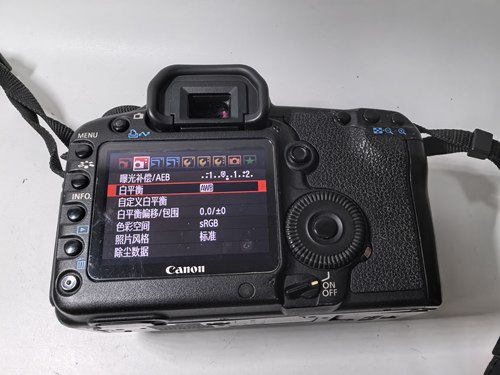 二手单反相机 佳能5D2单反相机佳能EOS 5D markII开机功能正常
