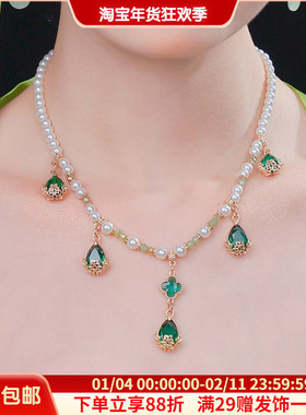 汉服软璎珞古风项链女