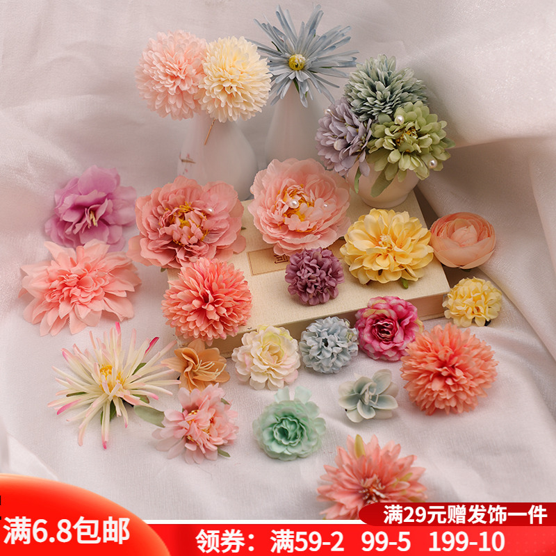 古风汉服儿童头饰手工明制配饰