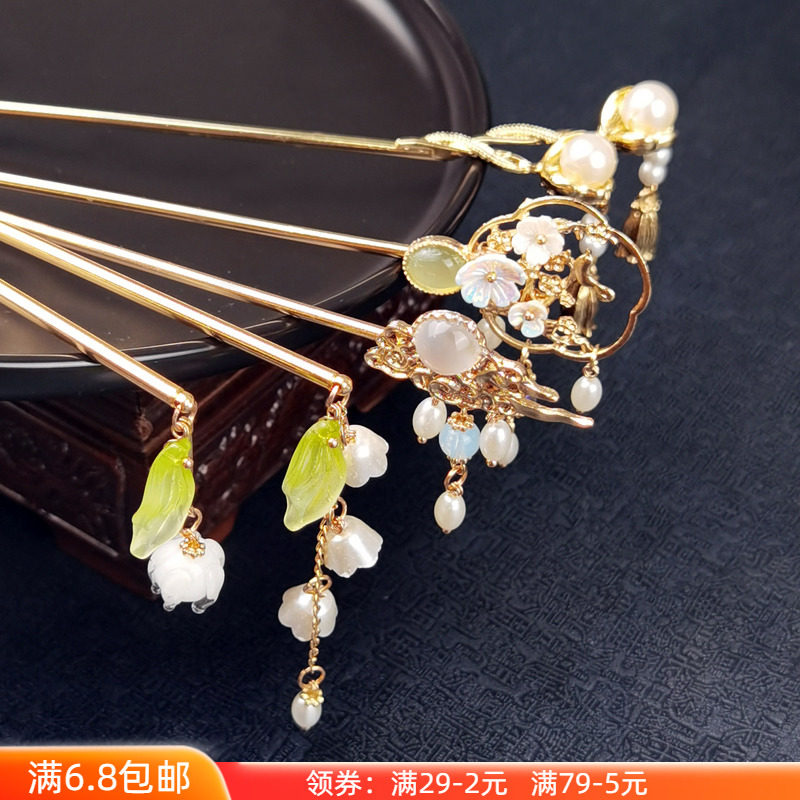 发钗图片流苏,发簪图片流苏_大山谷图库