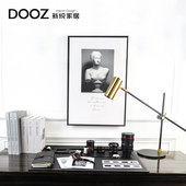 创意摆饰品 轻奢书桌办公桌个性 样板房样板间书房装 饰品小摆件美式