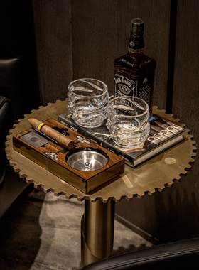 复合材质装饰现代简约客厅边几