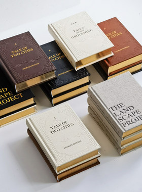 小号可翻页欧式复古真书装饰摆件