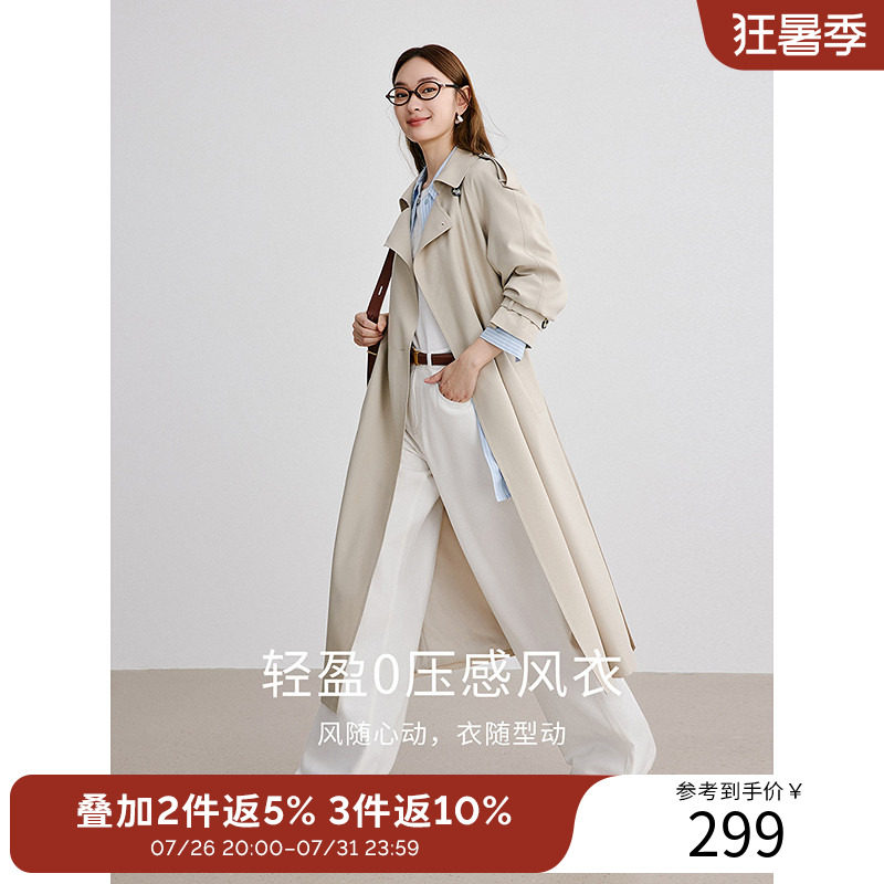衣香丽影高级感风衣女中长款2026秋装新款今年流行英伦风爆款外套