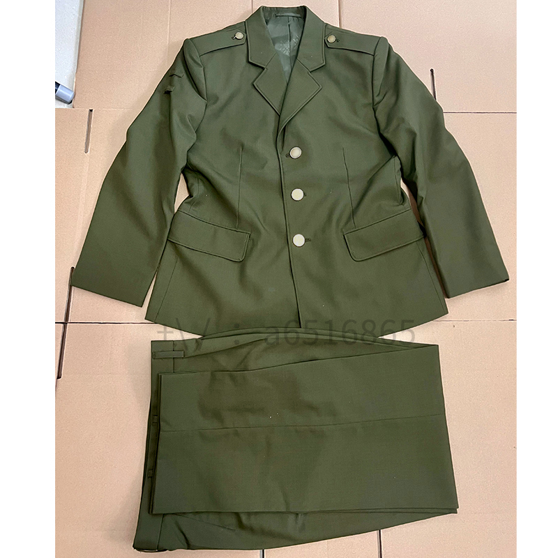 正品库存老货87凡立丁女款绿军套装老式夏服绿服装春秋服老兵套装 户外/登山/野营/旅行用品 作训外套/套装/野战套装 原图主图