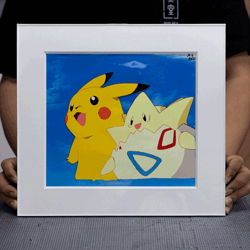 七典堂无酸保护级卡纸合页装裱包照片简约相框装饰画纸卡展示画框