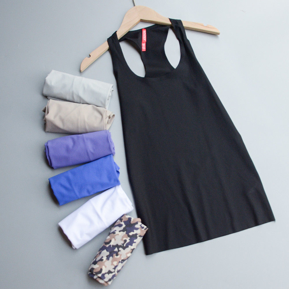 瑕疵特价塑身衣女无袖背心速干透气收腹超薄无痕隐形塑形束身上衣