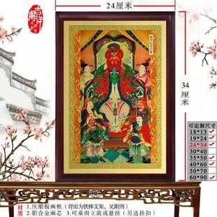 火德星君摆件 南方火德荧惑星君 三炁火官大帝南丹纪寿天尊画像