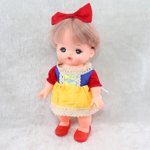 满56包邮米露小美乐娃娃衣服配件白雪公主裙+发带鞋子女孩过家家