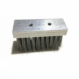 波峰焊毛刷70*20钢丝刷波峰焊洗爪毛刷钛爪 波峰焊钛爪清洁刷