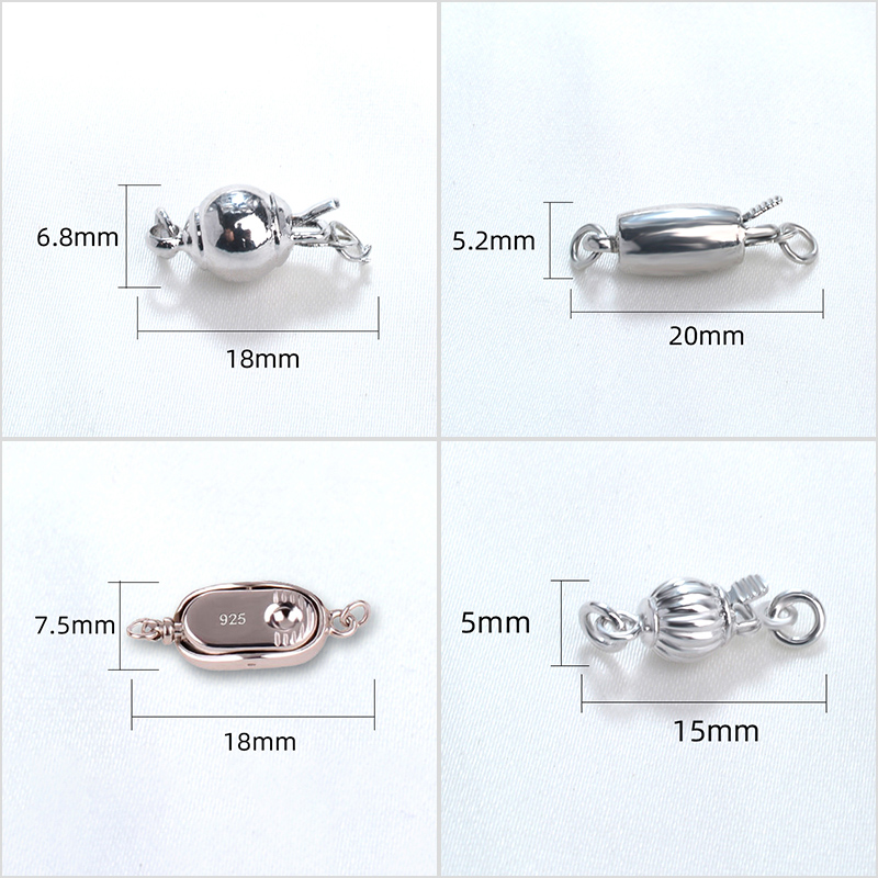 diy芙茉莉手链连接扣配件珍珠