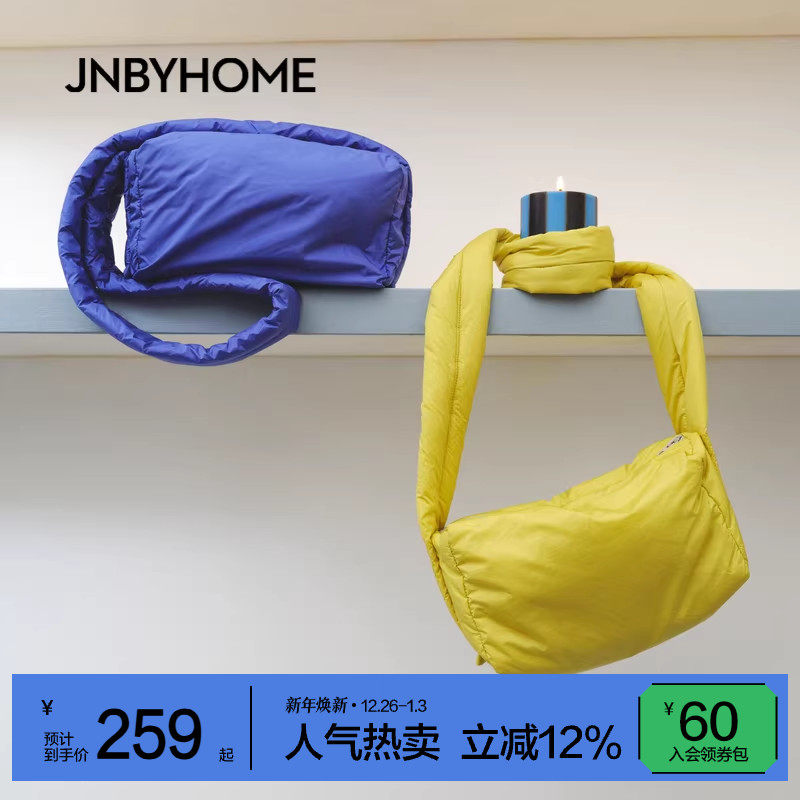 JNBYHOME江南布衣25年秋季新男女单肩斜挎包轻便柔软休闲复