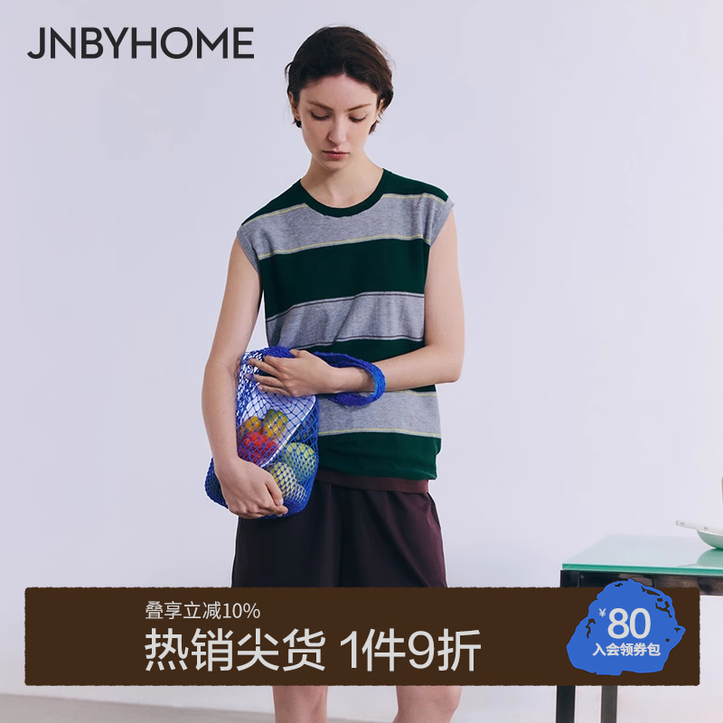 JNBYHOME25新品圆领背心T恤
