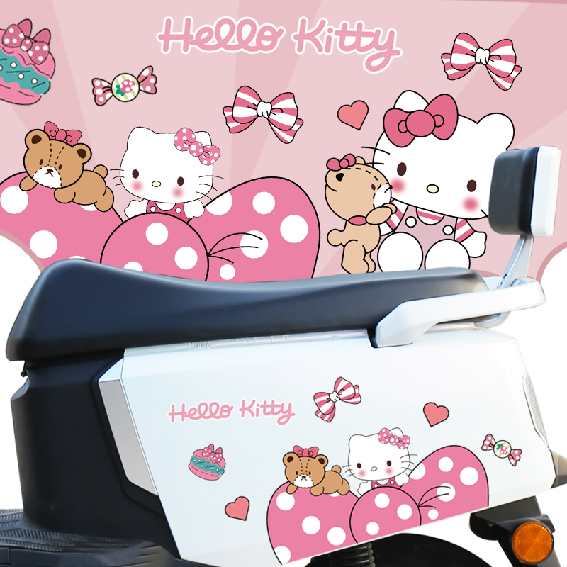 电动车雅迪q6m6爱玛小牛装饰贴