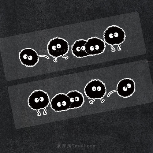 汽车贴纸宫崎骏龙猫电动摩托贴