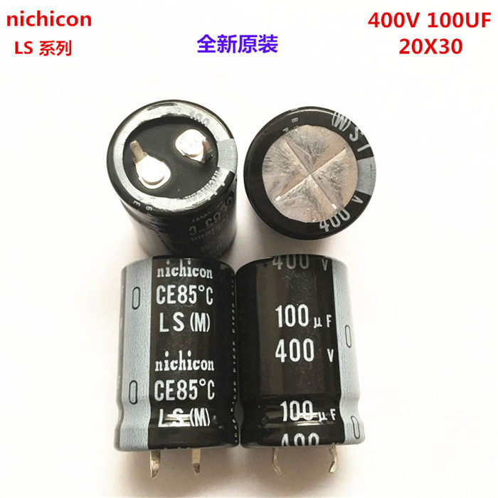 400V100UF 20X30 尼吉康nichicon电解电容 100UF 400V 20*30 LS
