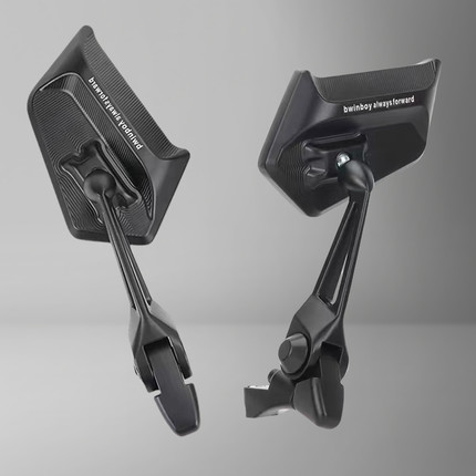 铃木 UY125踏板摩托车UU125 AFR125改装后视镜日本AOS4反光后视镜