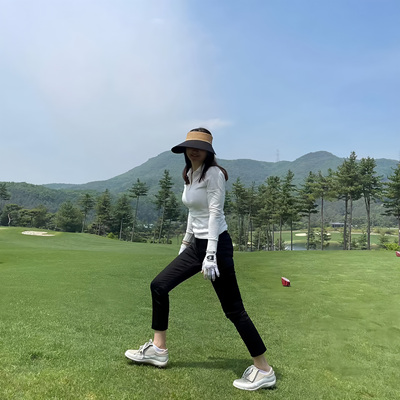 MG高尔夫女裤夏薄款裸感速干