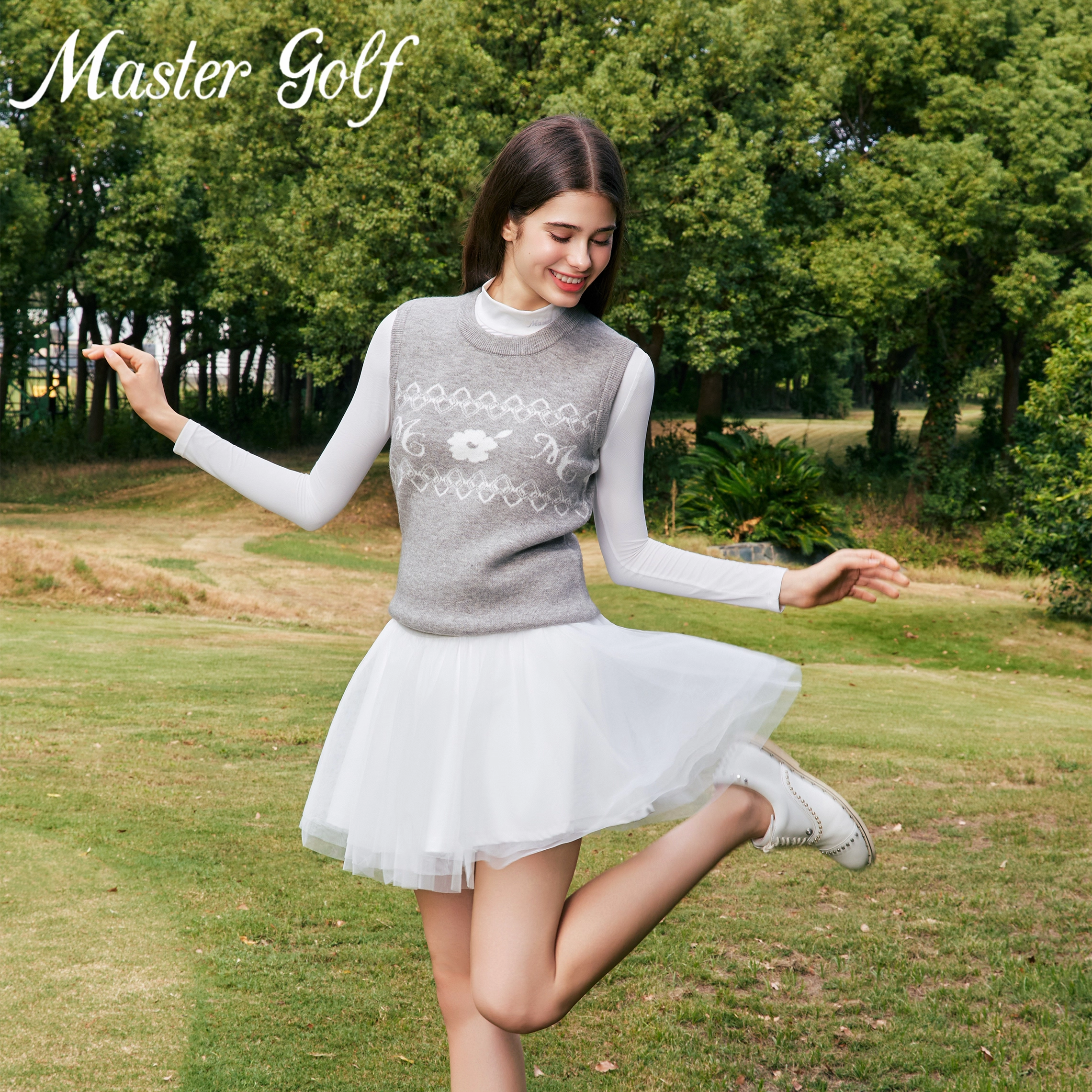 MG高尔夫秋冬马甲背心上衣