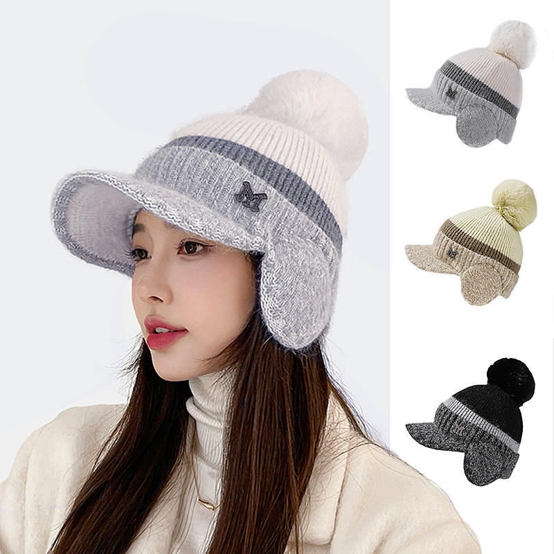 高尔夫秋冬新款加绒带帽檐保暖帽户外打球防寒风毛线棉护耳棒球帽,运动/瑜伽/健身/球迷用品,高尔夫球帽,淘宝优惠券,粉丝福利购,淘宝优惠卷