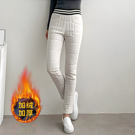 韩国代购Hello Birdie高尔夫女士冬季加绒裤户外运动防寒保暖棉裤