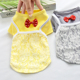 宠物衣服夏季 泰迪比熊博美猫咪雪纳瑞狗狗衣服夏天小型犬背心 薄款