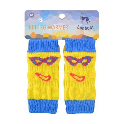 泰迪护腿护膝保暖关节脚套狗袜子