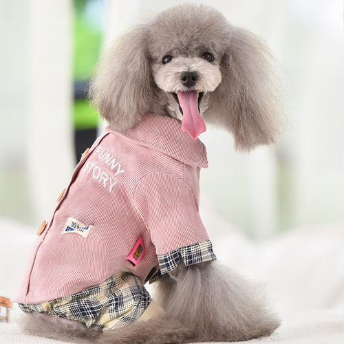小狗狗衣服小型犬加厚棉衣博美