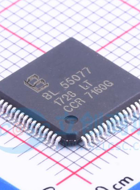 全新原装 BL55077 封装LQFP64 通用LCD驱动与控制电路芯片