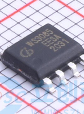 WS3085EESA-GEC SOP-8丝印WS3085 RS485收发器接口芯片 代替SP485
