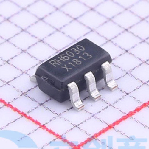 原装正品贴片RH6030 SOT23-6融合单键触摸按键IC单声道电容式触摸