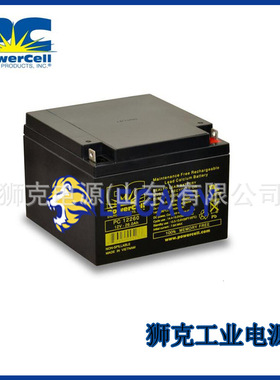 英国Powercell蓄电池PC12260仪器仪表12V26AH太阳能光伏发电系统