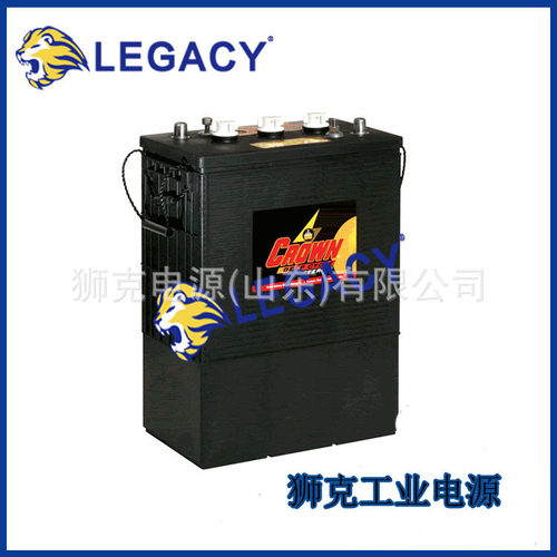 美国CROWN蓄电池CR-GC155深循环12V15H船舶高尔夫球车工业设备