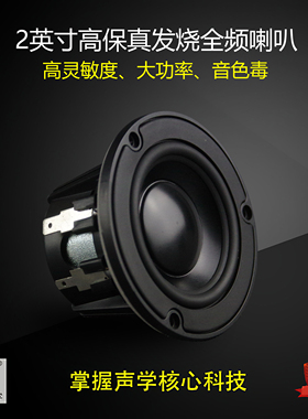 2英寸发烧全频喇叭声音密度好还原度高音质媲美皮亚力士NE65W-04